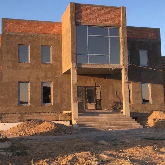 Пример установки остекление в частном доме